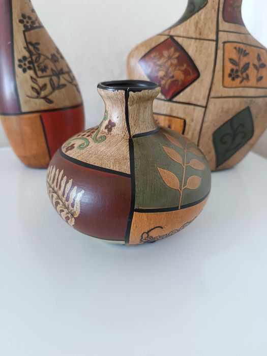 Вазы глиняные интерьерные