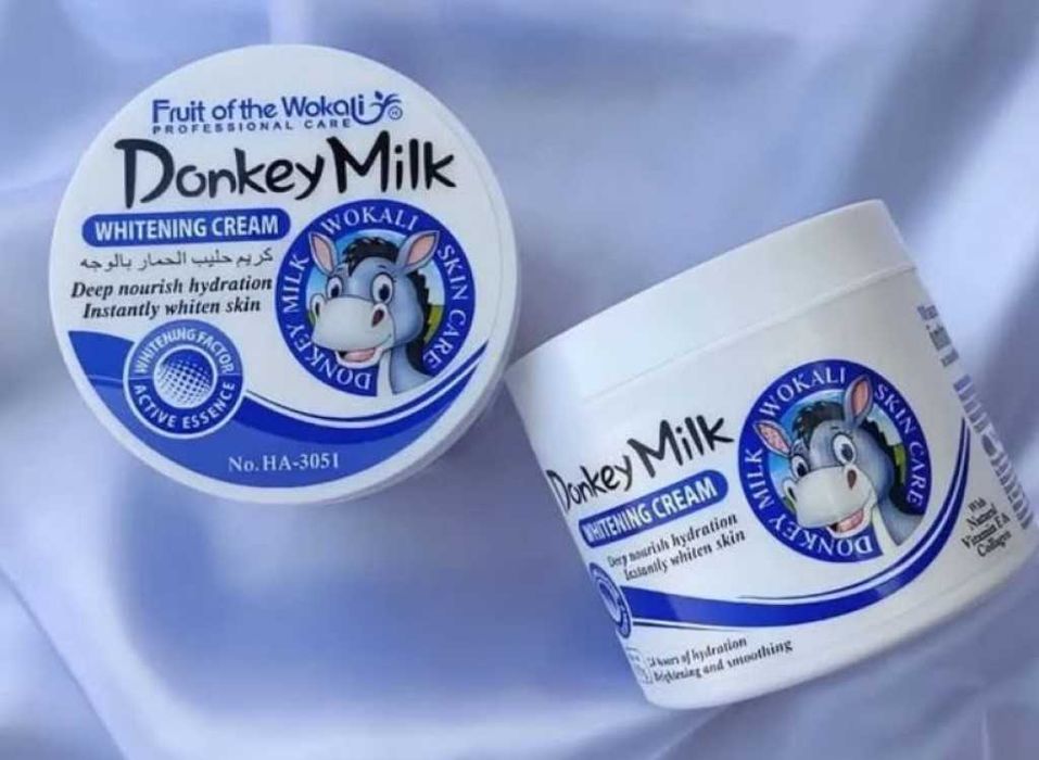 Избелващ и хидратиращ крем за лице,магарешко мляко Fruit of the Wokali