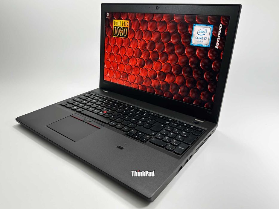 Laptop Lenovo Thinkpad T560 Intel i7 8 gb ram 128 gb ssd Ecran 15.6 inch Full HD Taste iluminate Gama Business Factura si Garantie 1 an