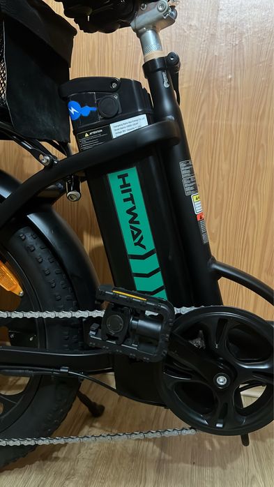 Електрически сгъваем велосипед HITWAY BK6 – почти нов!