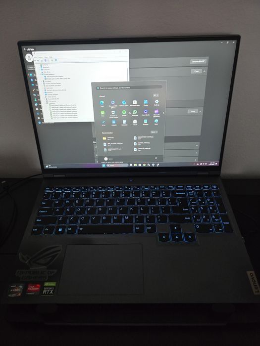 Laptop gaming Lenovo legion 5 pro rtx3060