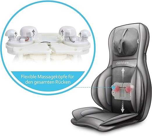 COMFIER 2307A Шиацу масажен стол с компресия и топлина Масажор за гръб