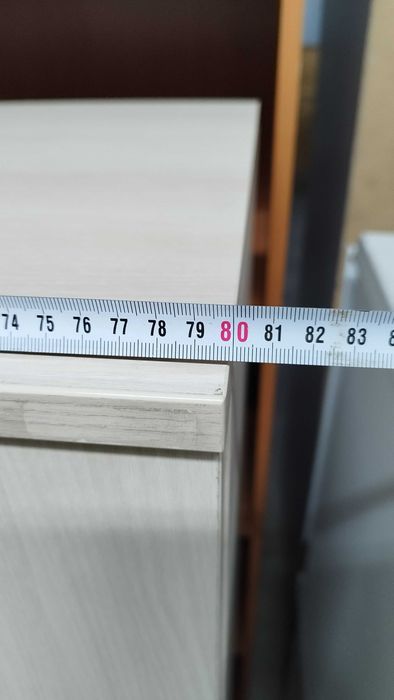 Офис шкаф - двукрил гардероб с рафтове 80/142/40 - 4 рафта