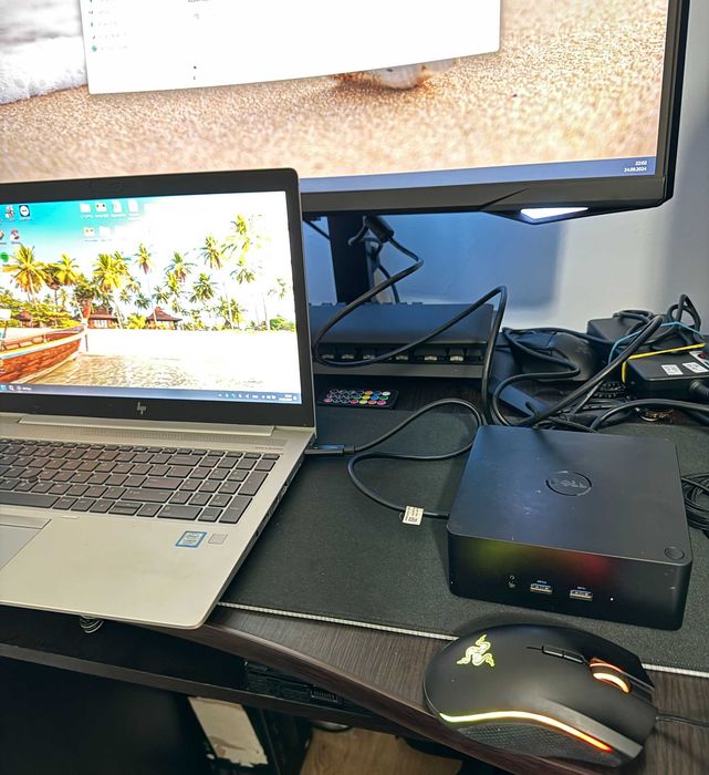 Docking Station - Dell TB16 ( Thunderbolt 3 , adaptor 130W )