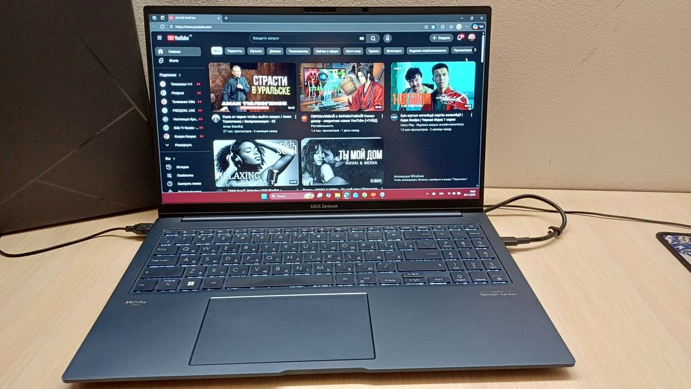 Asus Zenbook 15 AMD Ryzen7 7735U.