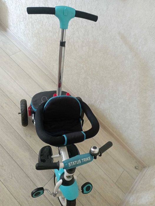 Детский велосипед и санки, лыжи