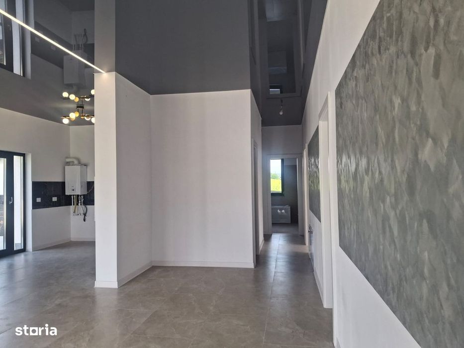 Rest de plata/schimburi Casa nouă cu 5 camere, curte și acces asfaltat