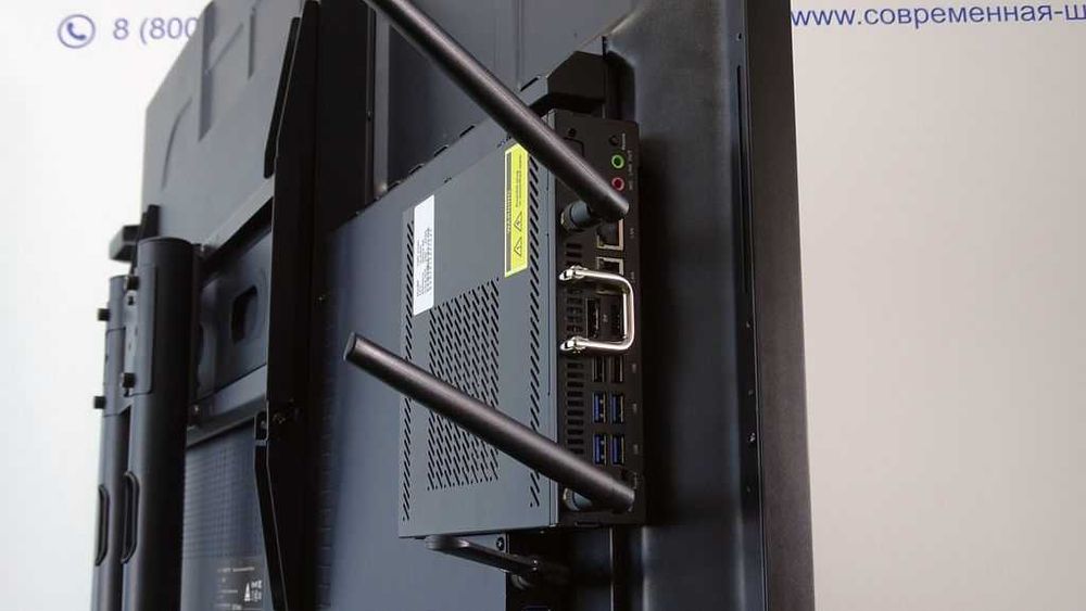 Интерактивная панель 100″ 3Kom 4K Android14 Rom 4/32 Ram 4K +кранштен