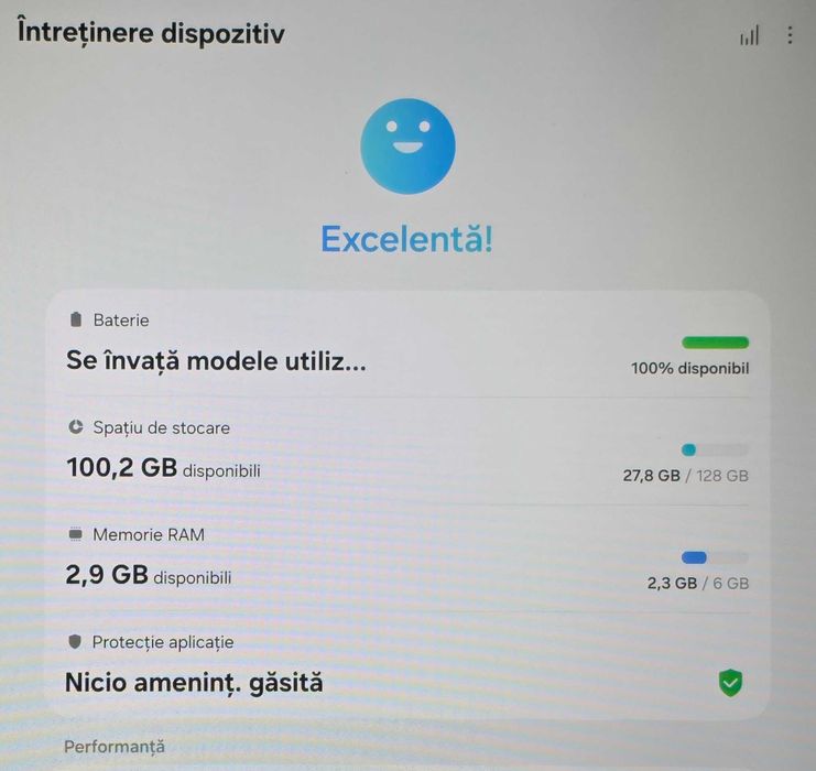 Samsung Tab A11+, 128GB, 6GB RAM, 5G, factura si garantie