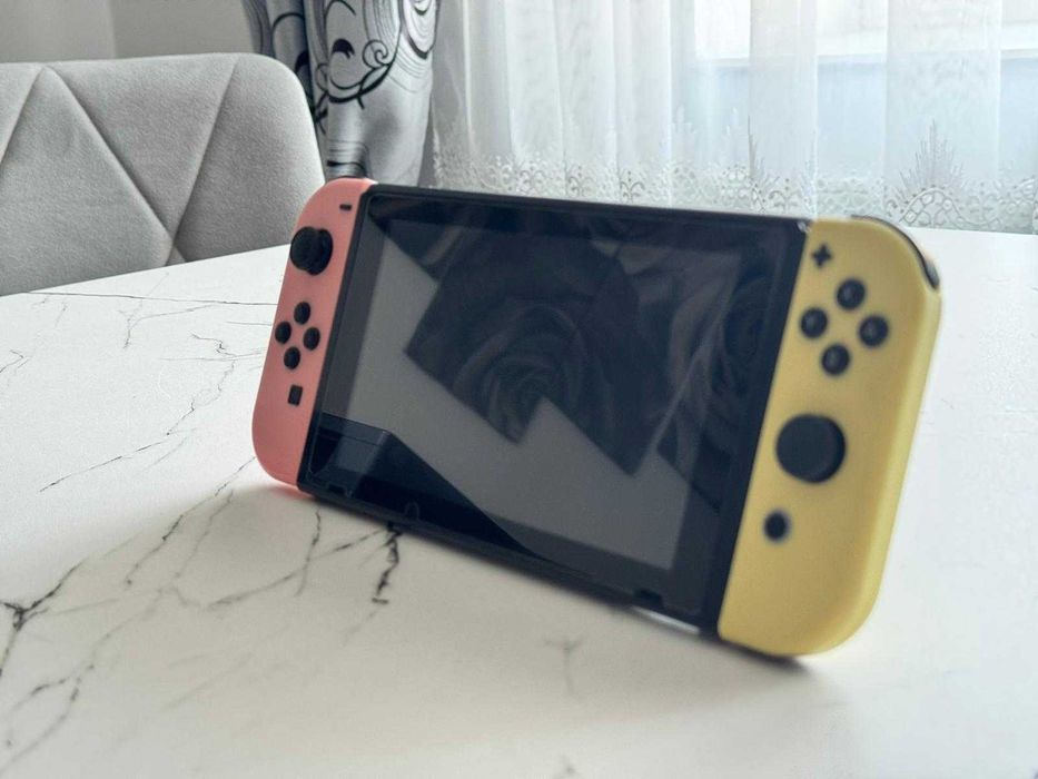 Nintendo Switch V2 Modat + card 128 gb