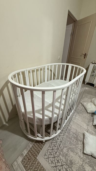 Продаётся детская кроватка круглая / трансформер