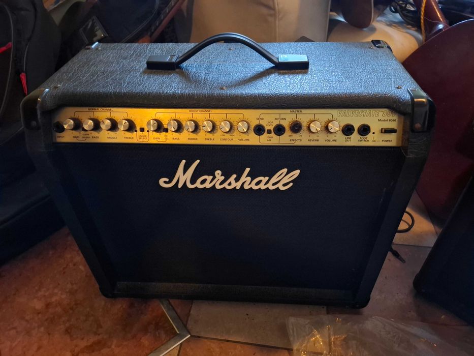 combo chitara kustom quad 100dfx 2x celestion marshall fender line6