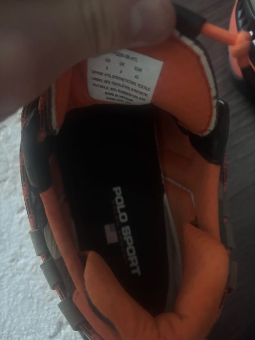 Papuci ralph lauren ps 200 top lace originali