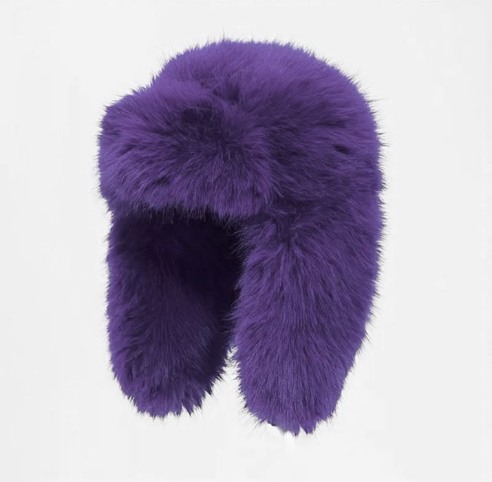 ПРОМО НОВИ ЦВЕТОВЕ модерни дамски пухени шапки с голями пухове