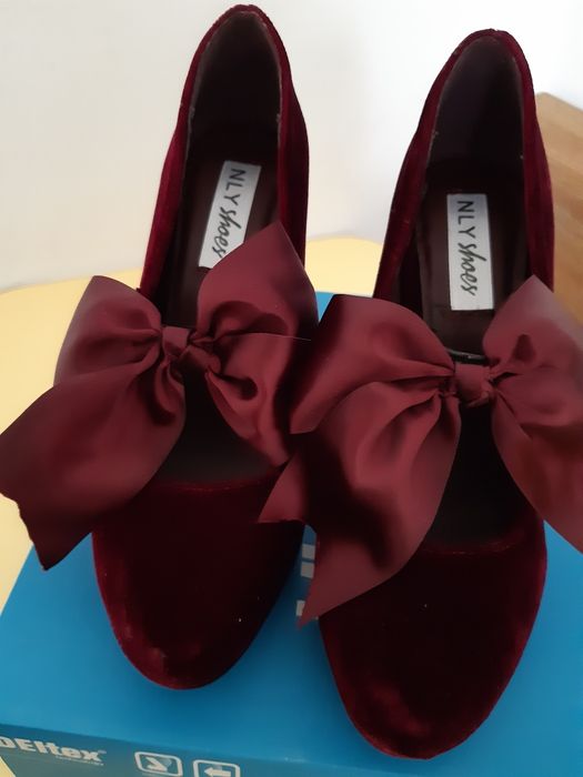 Pantofi catifea dama 37