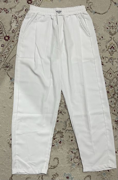 Новый белый слаксы