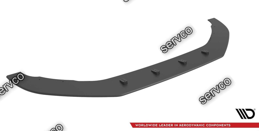 Prelungire splitter bara fata Audi RS4 B8 2012-2015 v14 - Maxton Design