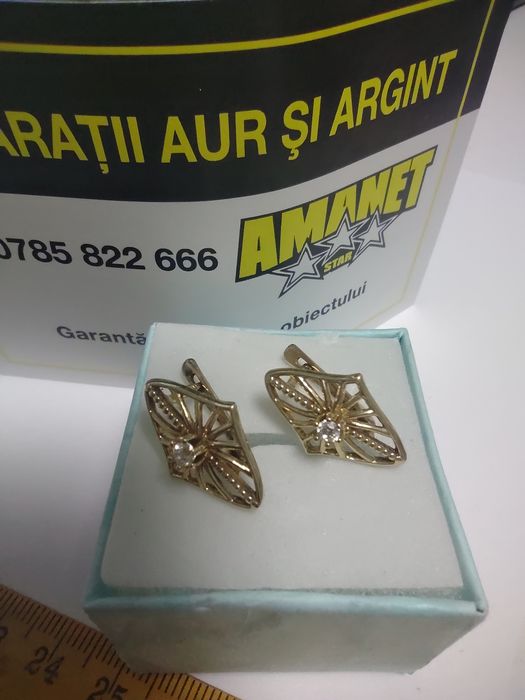 Cercei aur 14k (efn)