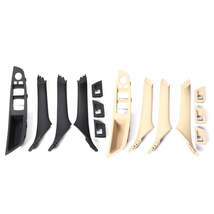 Set maner manere interioare BMW Seria 5 F10 F11 negru crem oyster