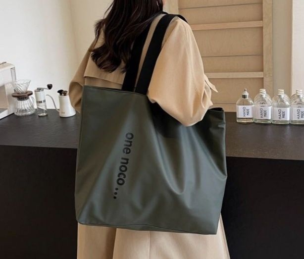 Сумка шопер хаки