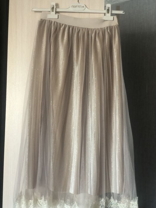 Юбка нарядная плиссе