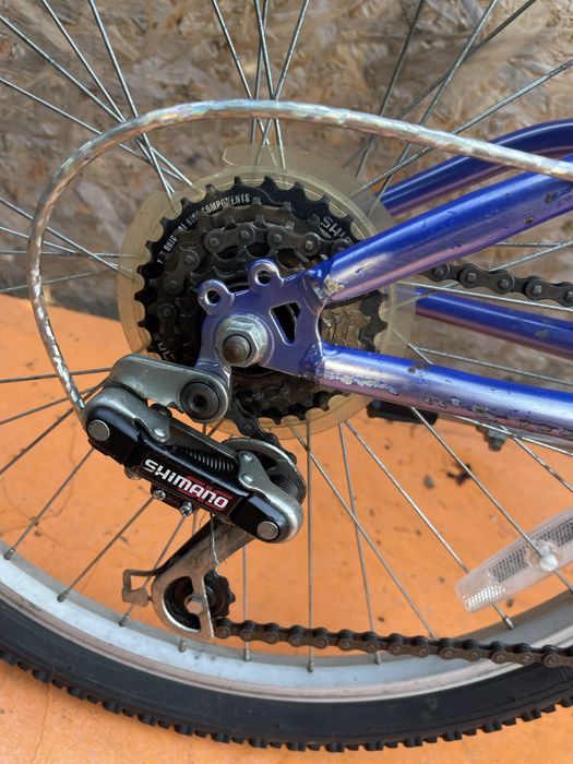 Bicicleta coyote cadru aluminiu cu suspensii roti 24”