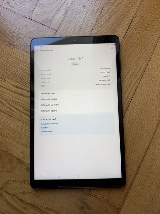 Samsung Galaxy Tab A de 32 Gb Black cu Sim