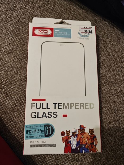 Премиум стъклен протектор за iphone 12 pro