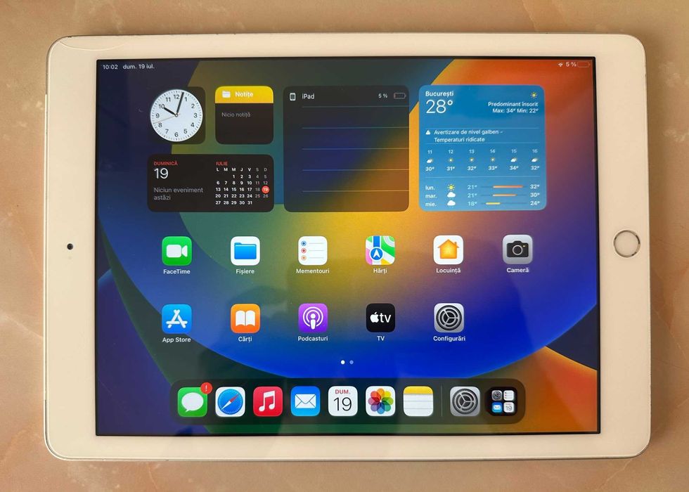 Apple iPad 5 Silver 128 GB Wi Fi + Cellular