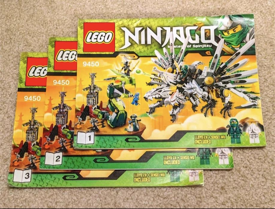 LEGO (Ninjago-Rise of the Snakes) Epic Dragon Battle, Set #9450