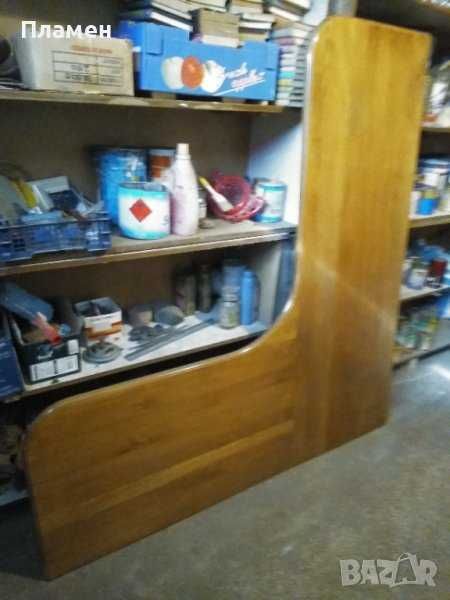 Плот за бюро, ъглов