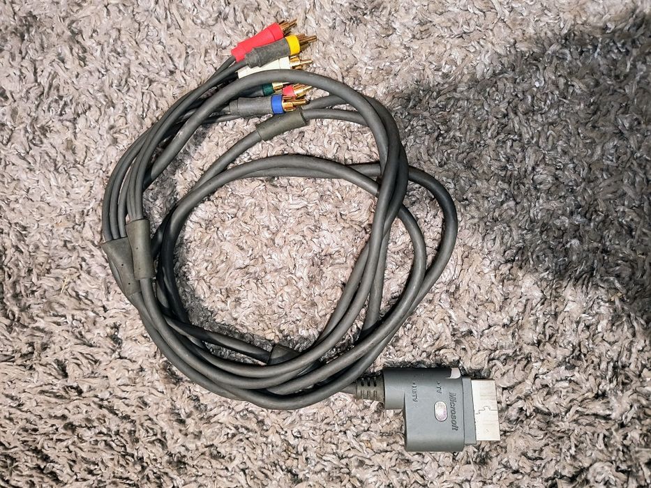 Cablu AV Xbox 360 + adaptor SCART