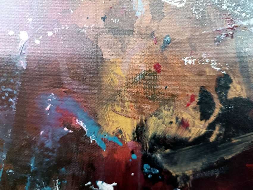 Incizie în materia pulsantă pictura abstracta de colectie Ovidiu Kloska