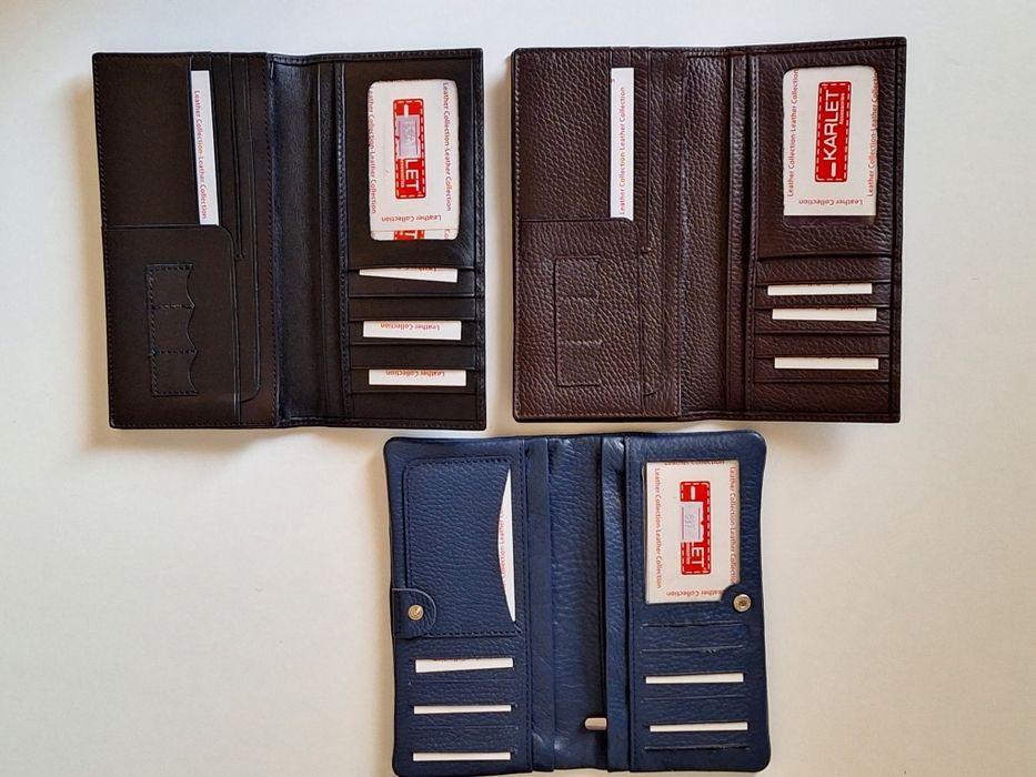 Кожанные портмоне.