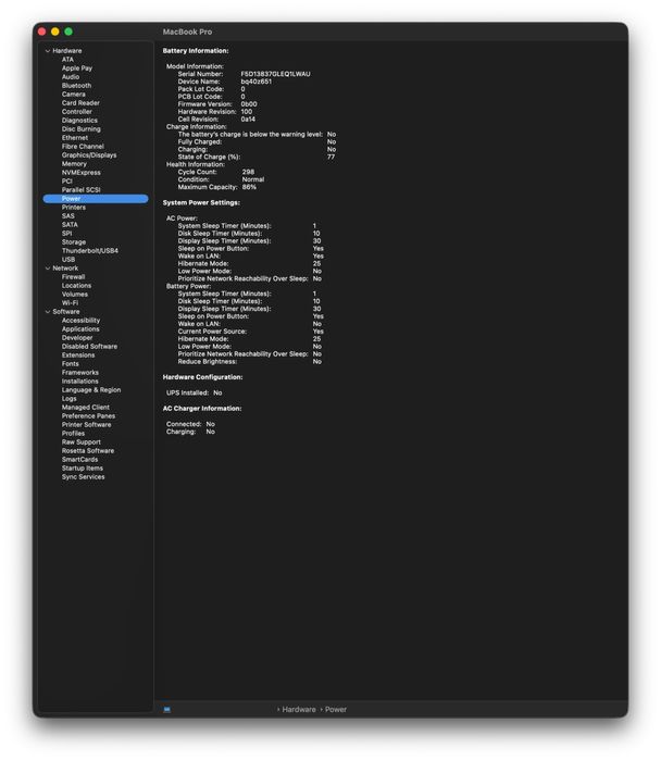MacBook Pro 16 2021 M1 Pro, 16/512