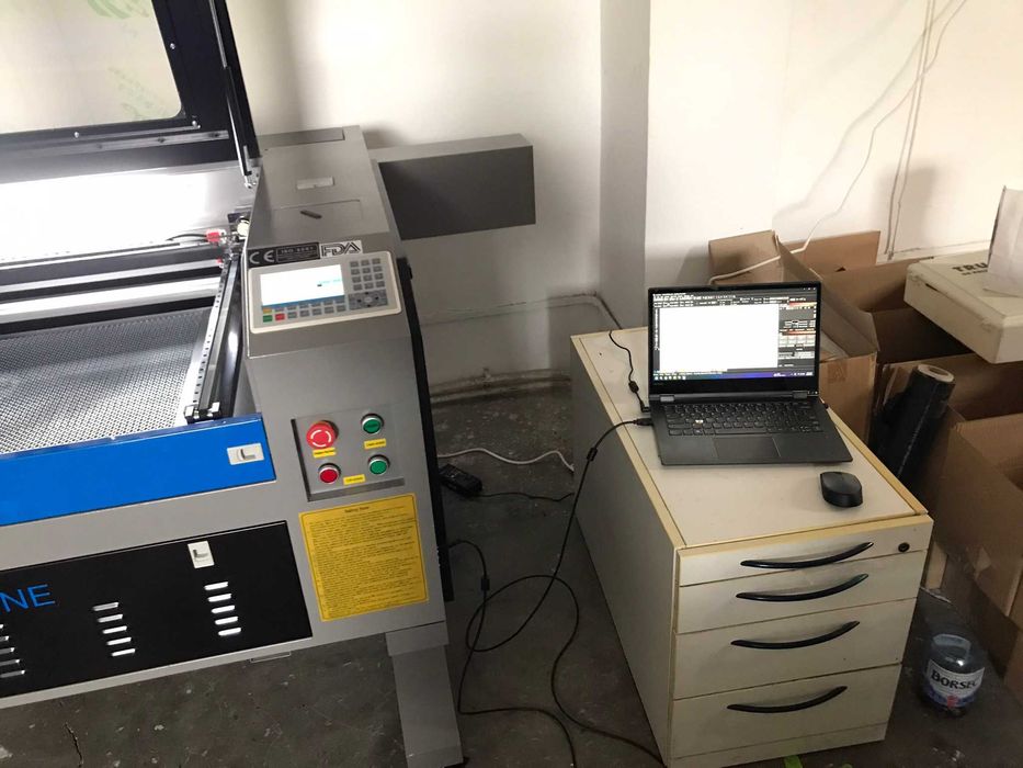 Statie de lucru complet laser co2 150W