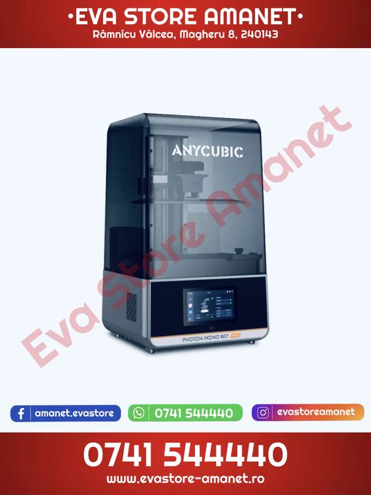 Imprimantă 3D Anycubic Photon M7 Pro 14K 10.1" dimensiuni 223x126x230 mm