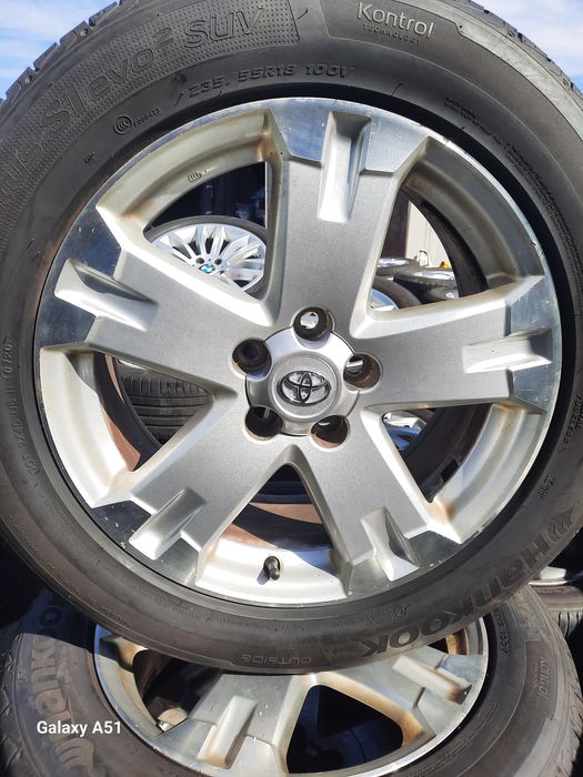 Ляти джанти с гуми за ТОЙОТА ,5×114.3, 18цола