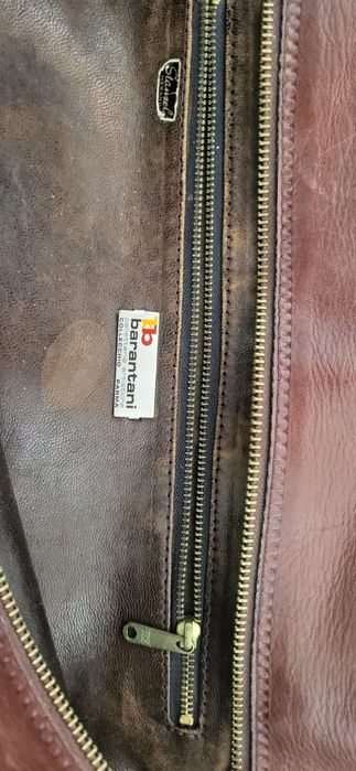 Geanta Barantani, piele vițel, vintage