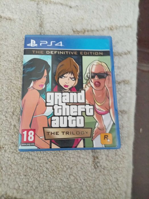 Продава се игра за ПС4, GTA Trilogy