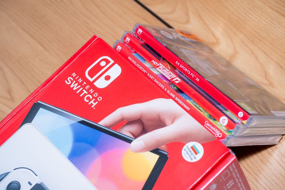 НОВ / Nintendo SWITCH OLED / 24M Гаранция