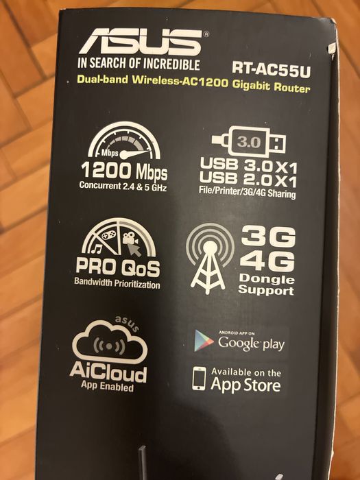 Vand router dual band Asus