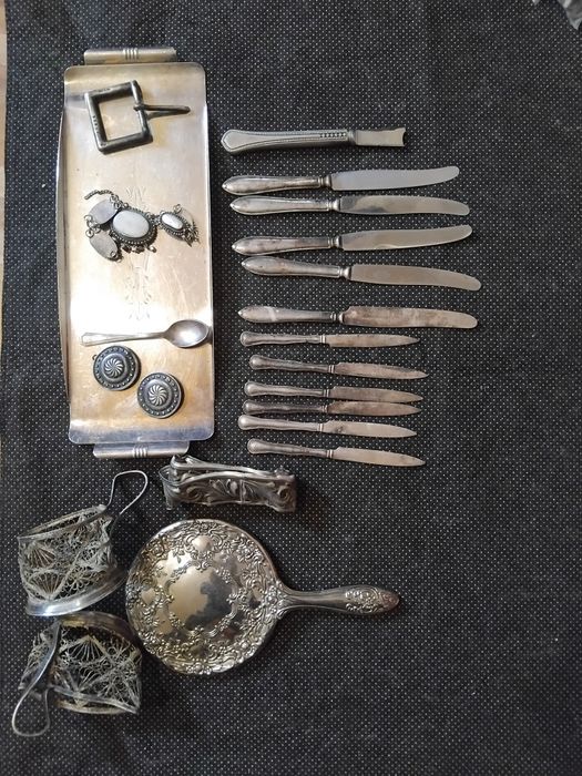 продават се сребро и посребрени съдове