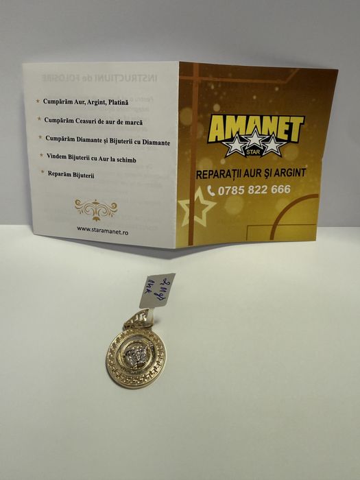 Pandantiv Versace (vl) star amanet