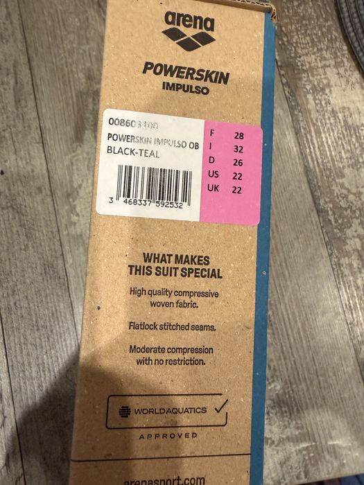 Бански Arena Powerskin Impulso Open Back