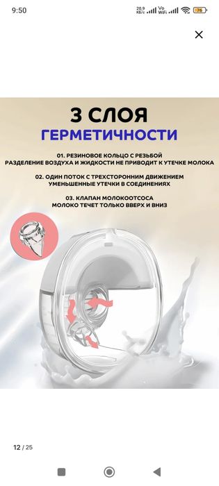 Молокоотсос электрический