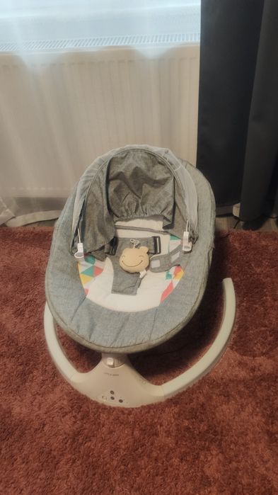 Vand leagan electric pentru bebelusi EvoSmart BB06, multifunctional ,