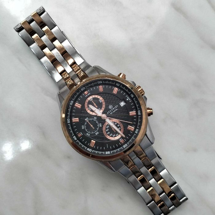 Ceas Accurist Chronograph  Black Dial 7036 Zeus Amanet Rahova 2708