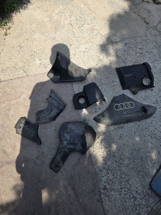Накладки на двигатель ауди 2,7