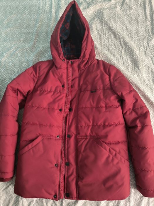 Дебела зимна шуба за момче